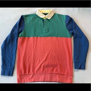 Vintage Style Bonobos Lightweight French Terry Rugby Shirt